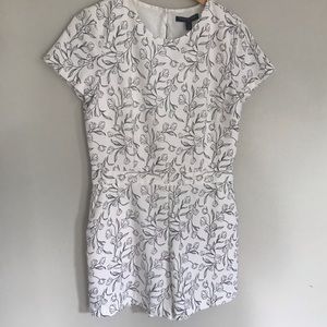 NWT Banana Republic black and white romper